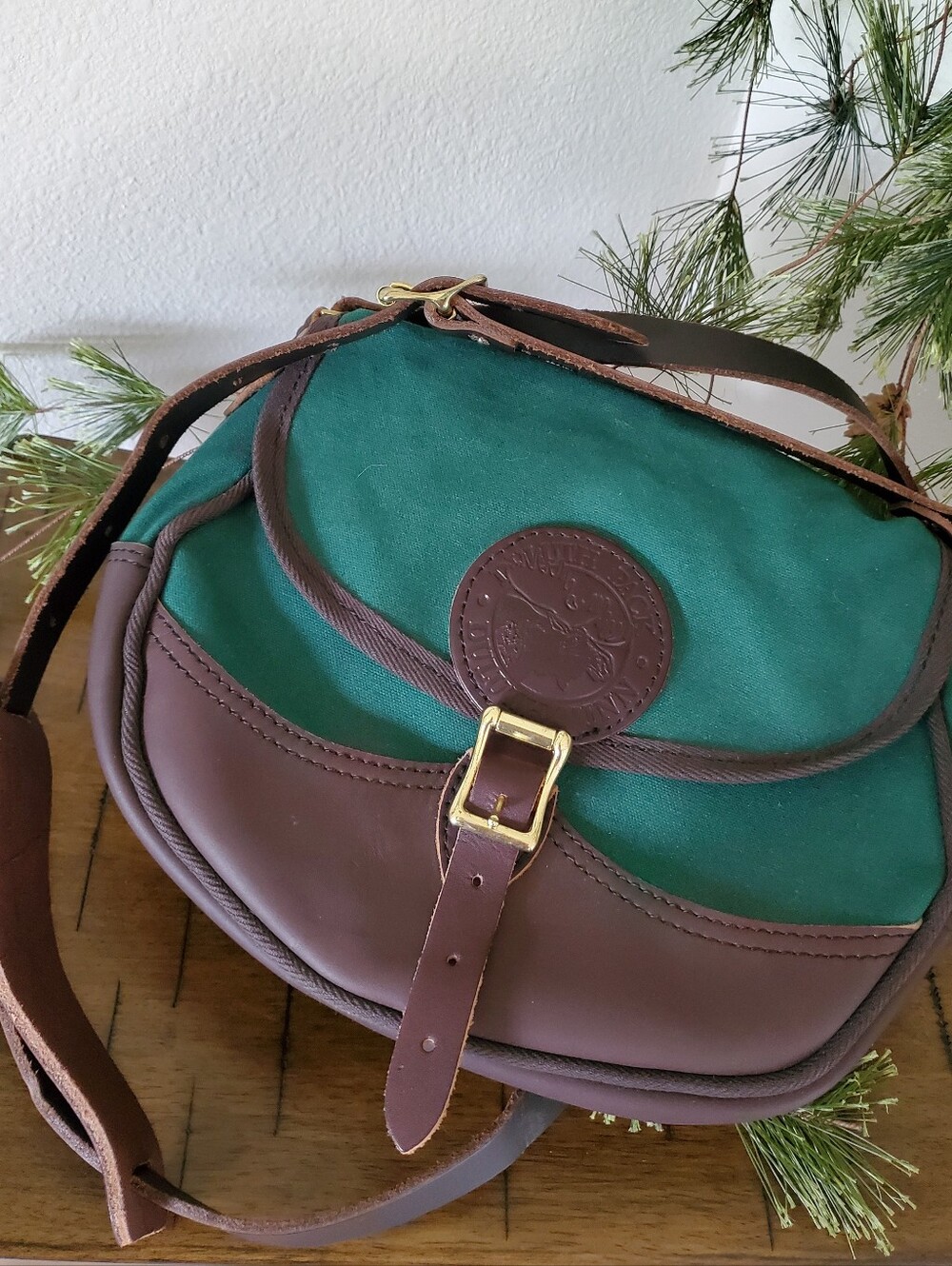 Duluth Pack Handcrafted Deluxe Spruce Medium Shell Purse Handbag Crossbody